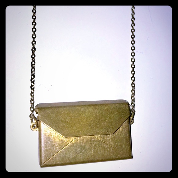 [X SOLD X]Urban Outfitters Love Envelope Necklace - Picture 2 of 6